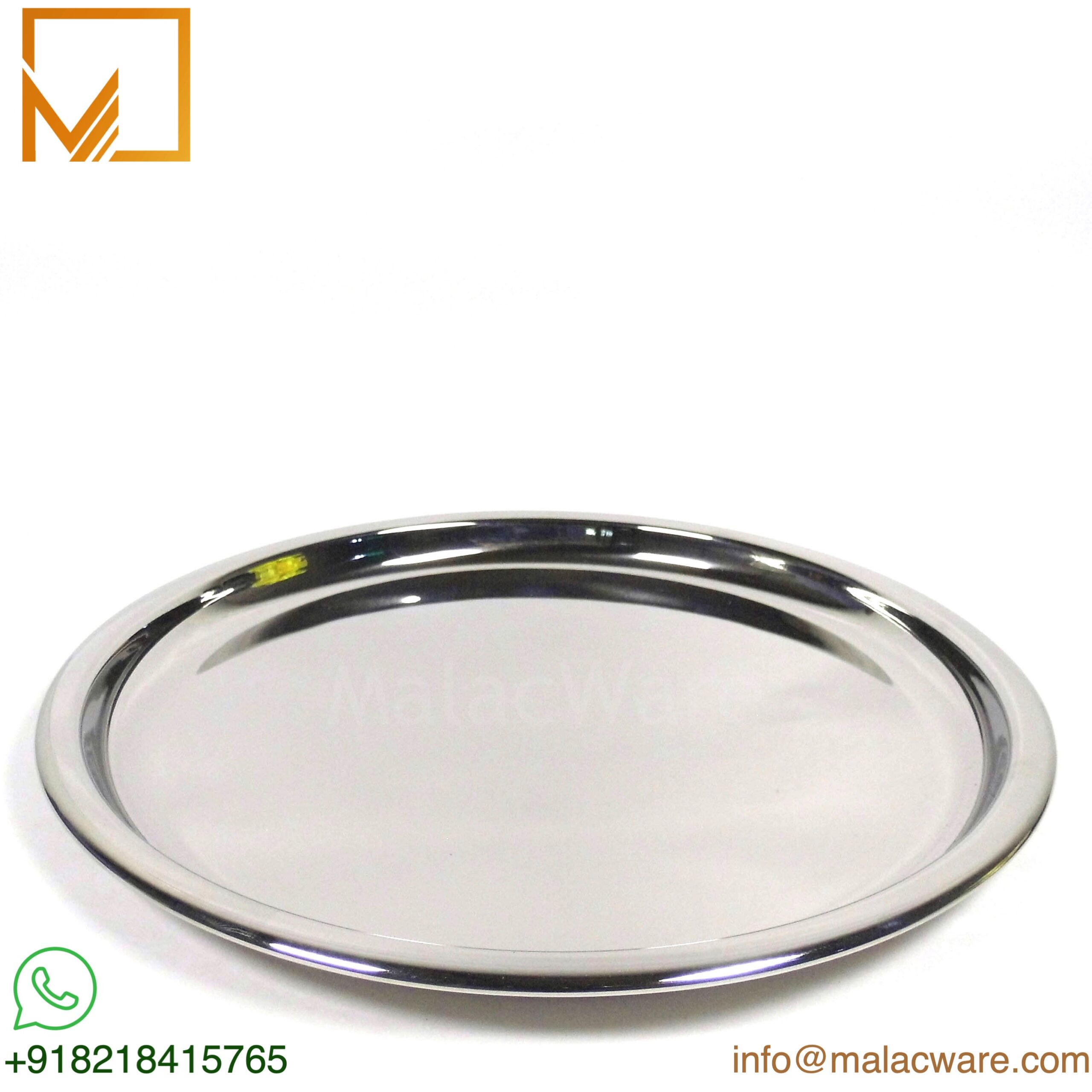 Stainless Steel Serving Plates |