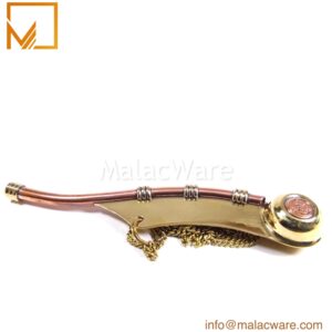 Luxury Copper & Brass Nautical Keychain