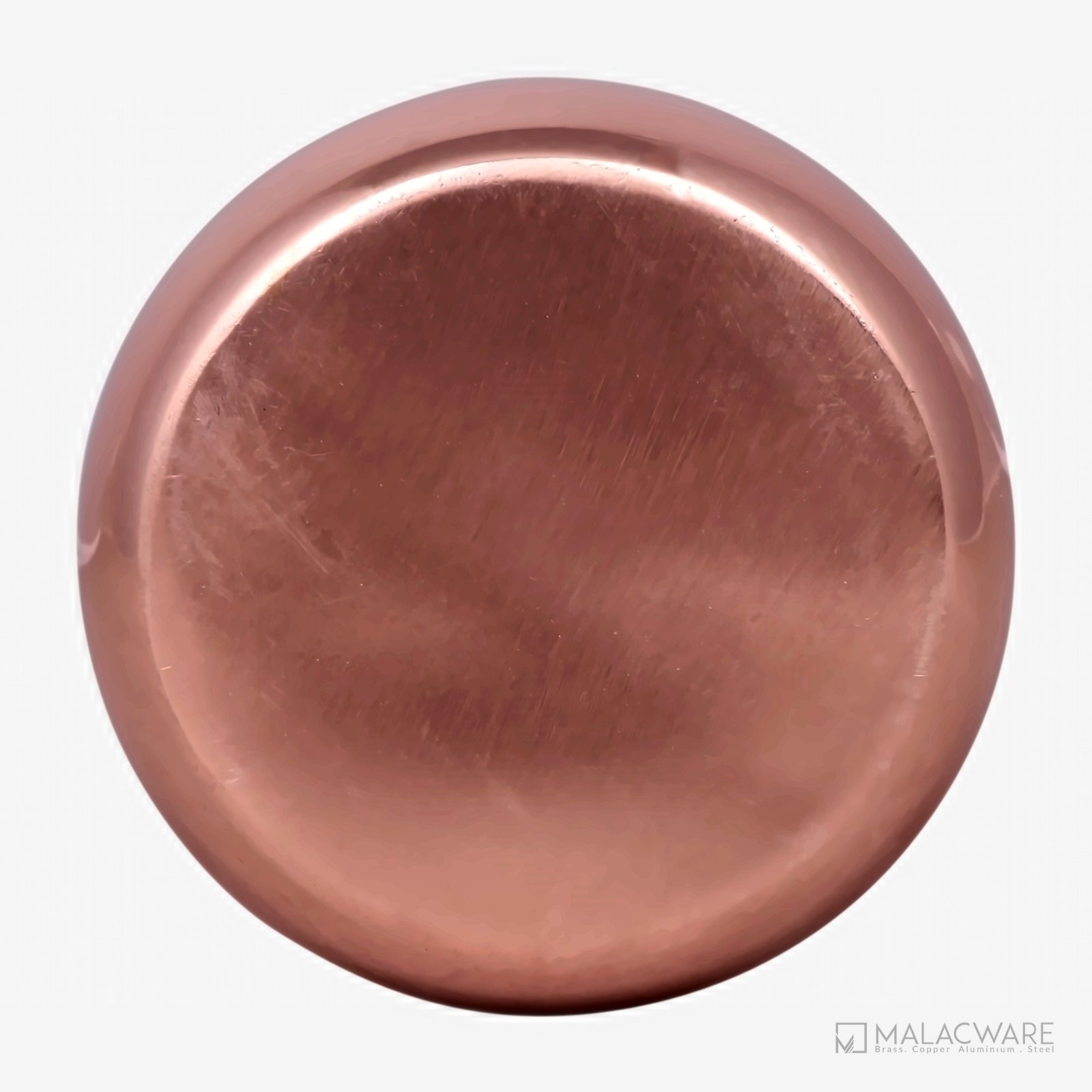 Gloss Rose Gold Round Base Candle Jar for 260 g Wax (9.2 oz) 3 M150034-RG rose gold round base candle jar for 260 g wax (9.2 oz), additional view