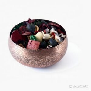 textured copper decorative bowl 17cm wholesale export India home decor