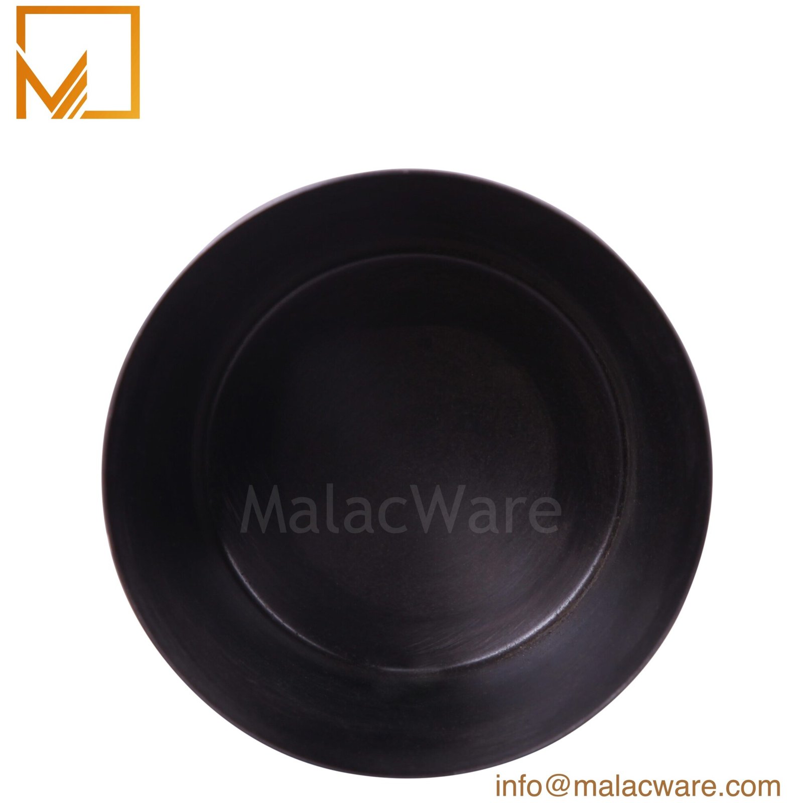 Gloss Black Large Tapered Candle Jar for 1 kg Wax (35 oz) 3 M150096-BK gloss black large tapered candle jar for 1 kg wax, 12.5 x 12.5 cm, view 3